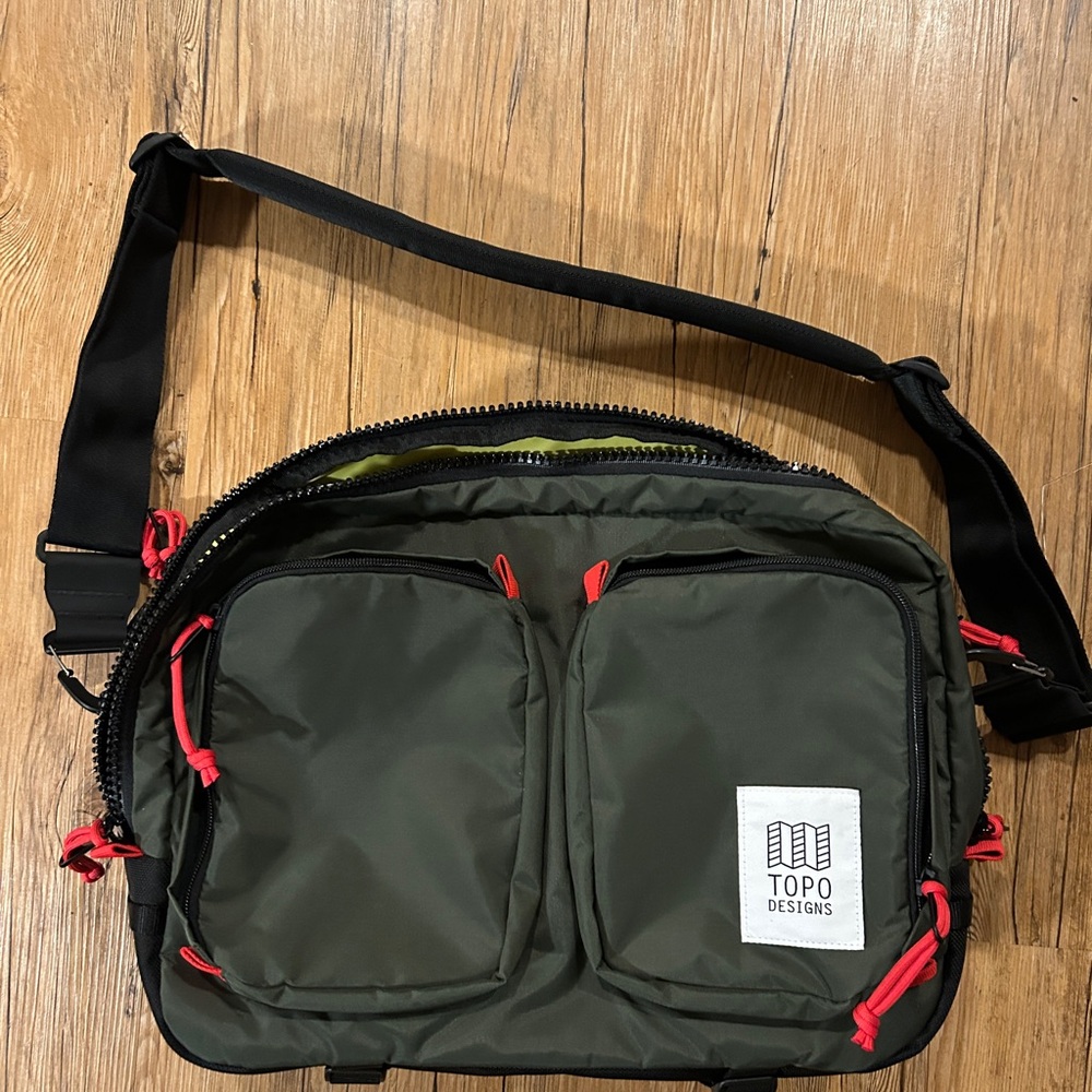 Topo Designs Global Briefcase Backpack